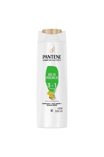 Pantene 350 Ml Şampuan Güçlü Ve Parlak 3 U 1