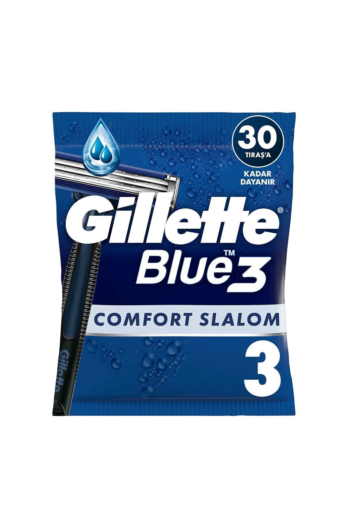 Gillette Blue3 Comfort Slalom Tıraş Bıçağı 3'lü