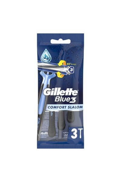 Gillette Blue3 Comfort Slalom Tıraş Bıçağı 3'lü