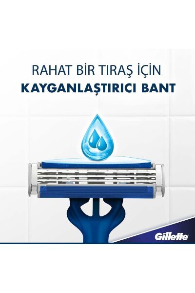 Gillette Blue3 Comfort Slalom Tıraş Bıçağı 3'lü