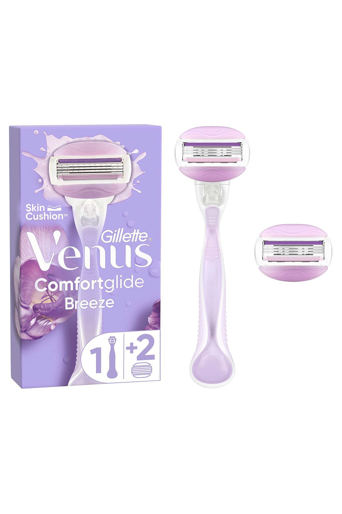 Gillette Venüs Comfortglide Breeze Kadın Tıraş Bıçağı + 2 Yedek Başlık