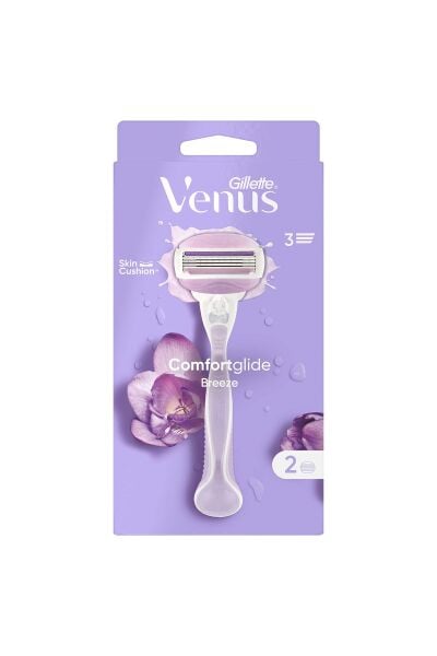 Gillette Venüs Comfortglide Breeze Kadın Tıraş Bıçağı + 2 Yedek Başlık