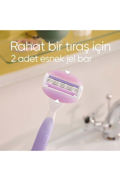 Gillette Venüs Comfortglide Breeze Kadın Tıraş Bıçağı + 2 Yedek Başlık