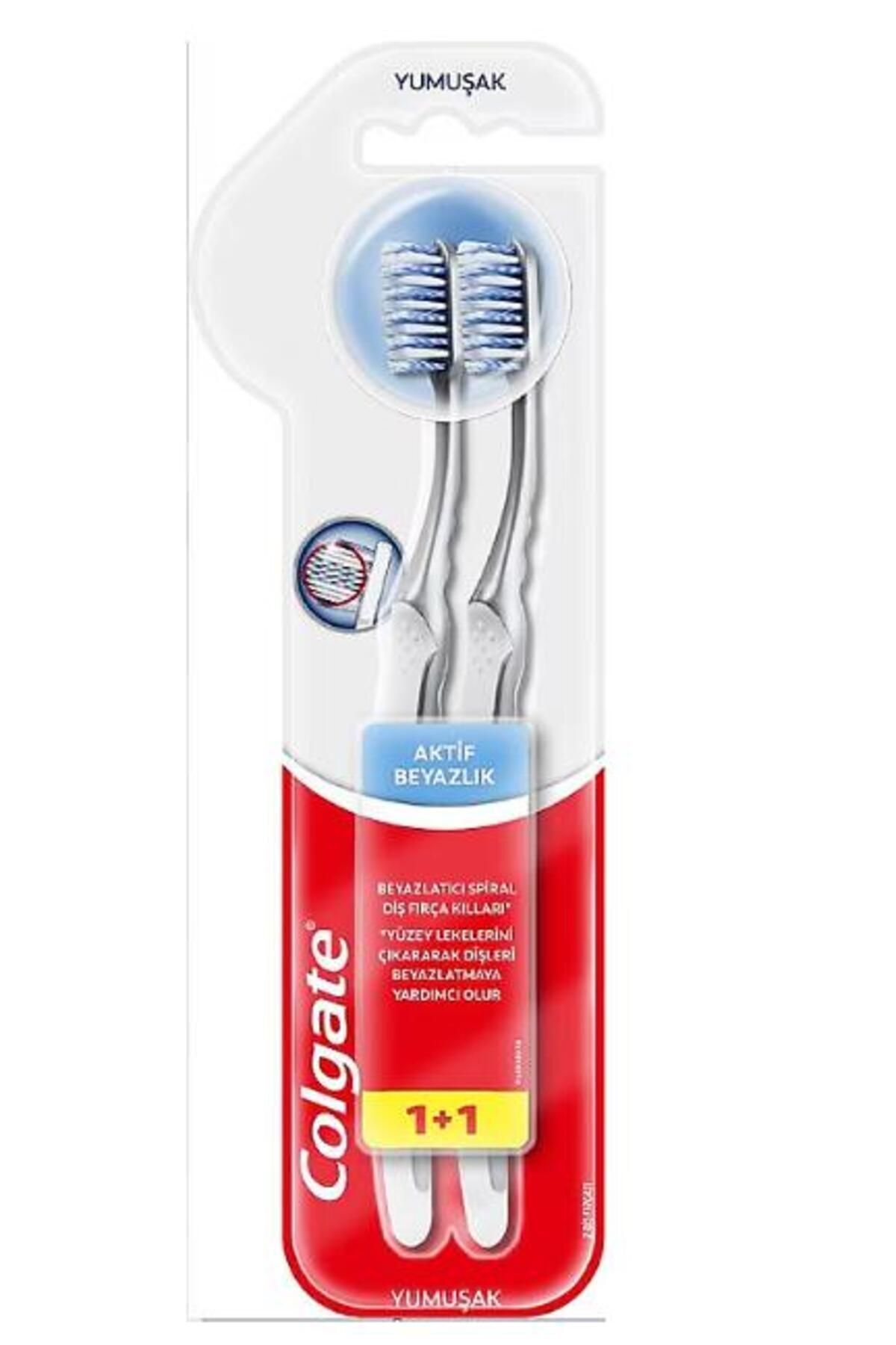 Colgate Diş Fırçası Aktif Beyazlık 1+1