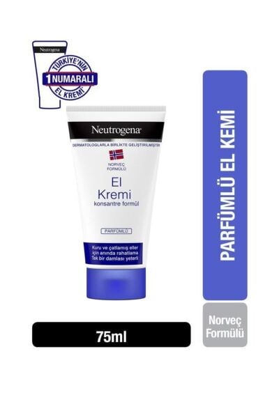 Neutrogena Renksiz Norveç Formülü El Kremi Parfümlü 75 Ml