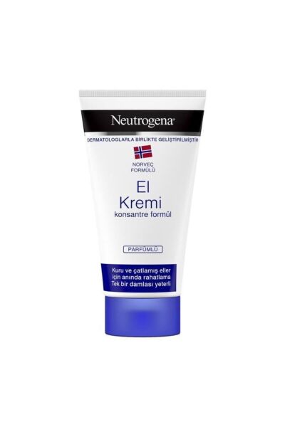 Neutrogena Renksiz Norveç Formülü El Kremi Parfümlü 75 Ml