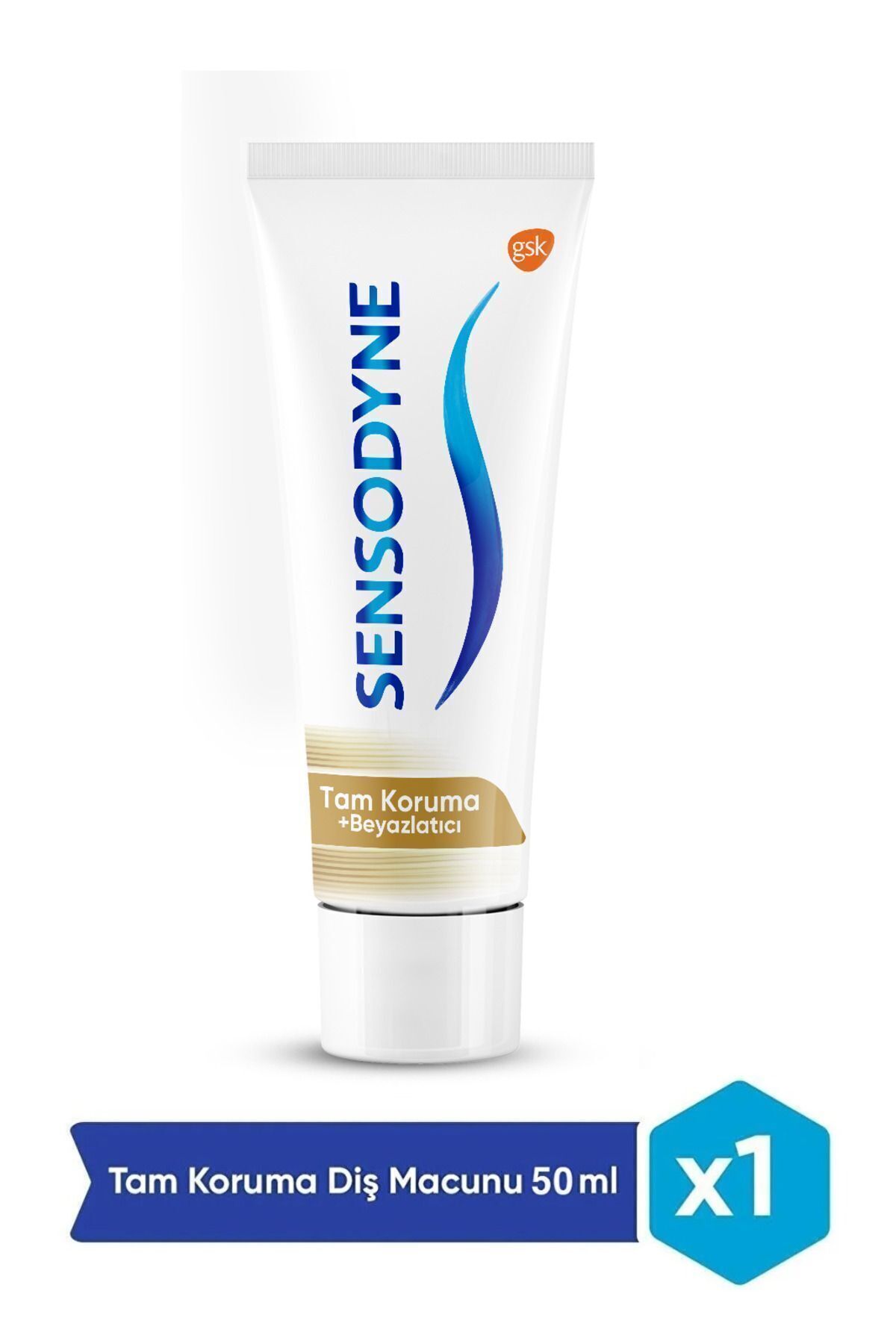 Sensodyne Tam Koruma ve Beyazlatıcı Diş Macunu 50 ml