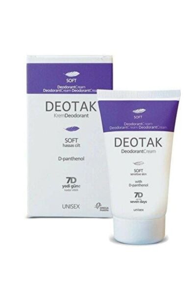 Krem Deodorant Deotak 35 ml Hassas