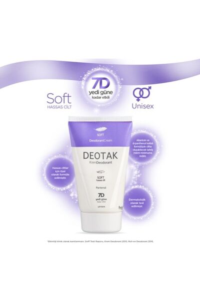 Krem Deodorant Deotak 35 ml Hassas