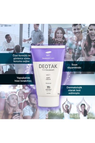 Krem Deodorant Deotak 35 ml Hassas