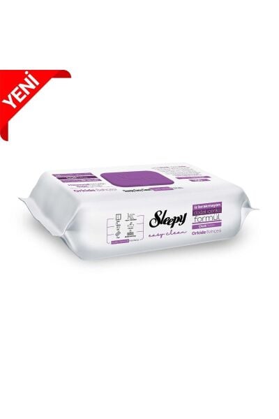 Sleepy Easy Clean Orkide Bahçesi Yüzey Temizlik Havlusu 100 Yaprak
