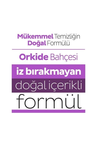 Sleepy Easy Clean Orkide Bahçesi Yüzey Temizlik Havlusu 100 Yaprak