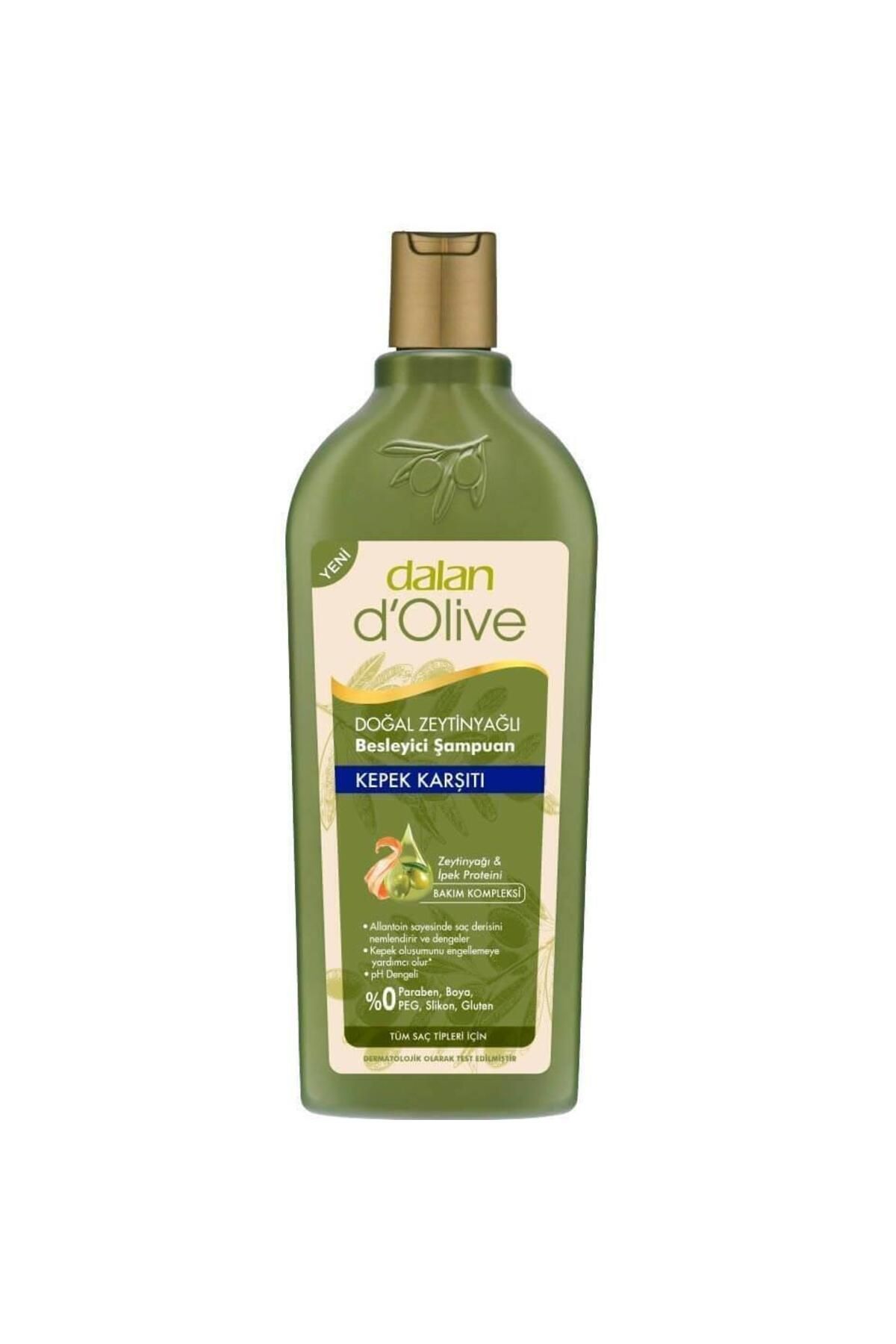 Dalan D'olive Zeytinyağlı Kepek Şampuan 400 ml
