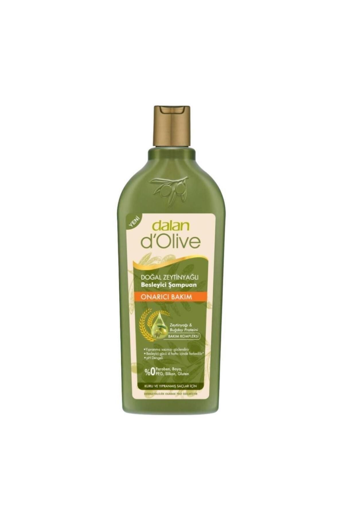 Dalan D'Olive Zeytinyağlı Onarıcı Bakım Şampuan 400 ML