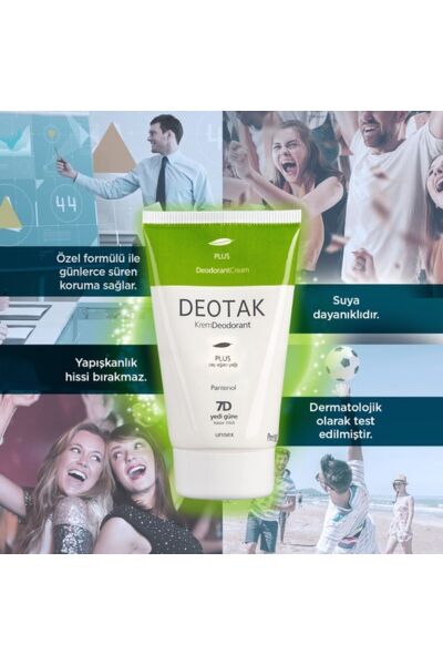 Krem Deodorant Deotak 35 ml Çay Ağacı Yağı