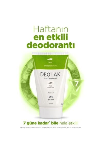 Krem Deodorant Deotak 35 ml Çay Ağacı Yağı