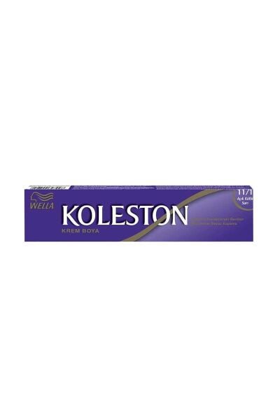Wella Koleston Tüp Saç Boyası 11/1 Açık Küllü Sarı