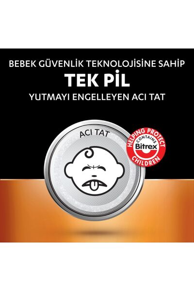 Duracell Düğme Pil 2025 2'li 3Volt