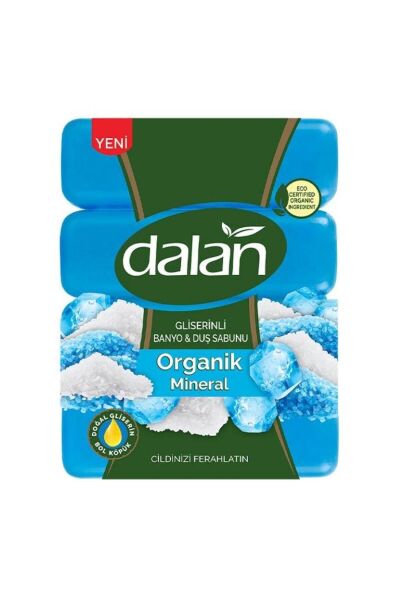 Dalan Banyo Sabunu Gliserinli Organik Mineral 4x150gr