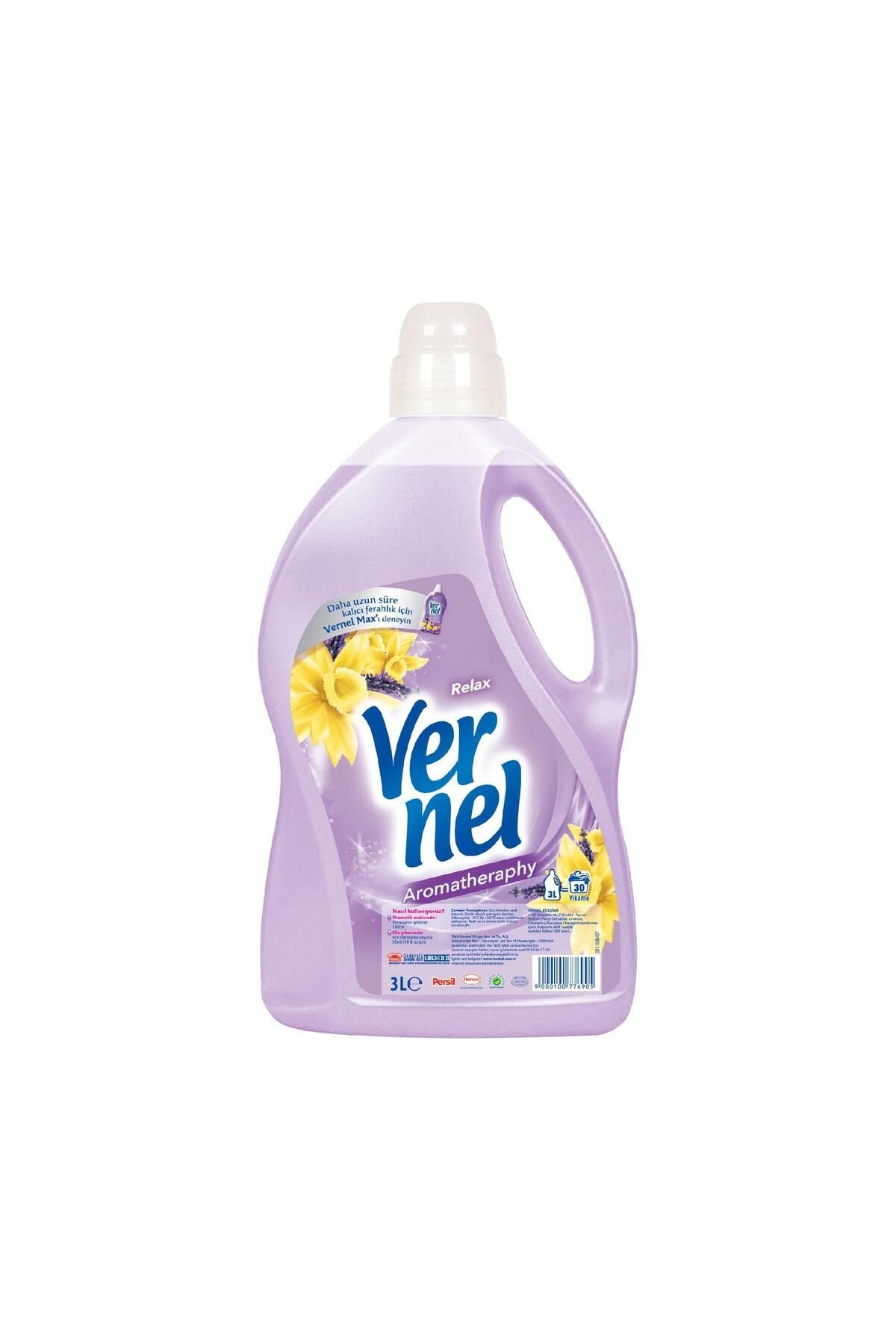 Vernel Relax 3000 ml Aroma Therapy İpek Özlü Yumuşatıcı