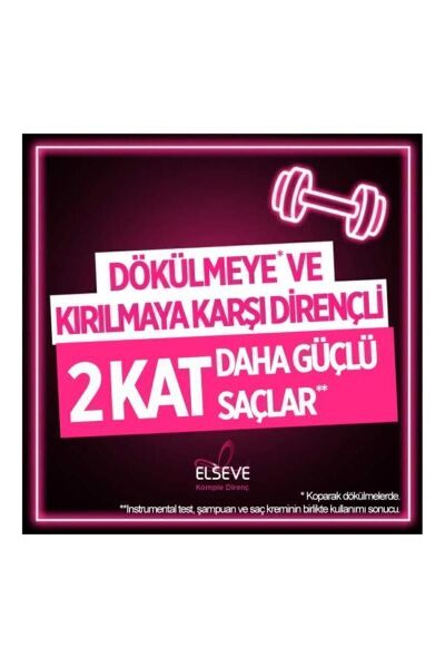 L'Oréal Paris Elseve Komple Direnç 2si1 Arada Dökülme Karşıtı Şampuan 360 Ml