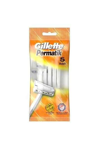 Gillette Permatik 5'li Poşet