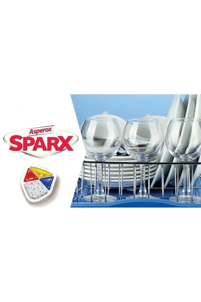 Asperox Sparx Diamond Bulaşık Makinesi Tableti 60'lı