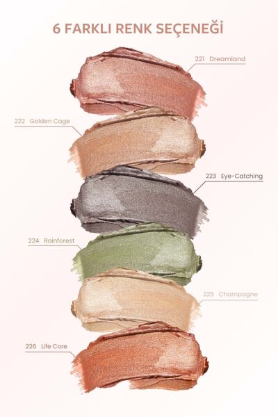 Pastel Glow Liquid Eyeshadow - Likit Göz Farı No: 225 Champagne