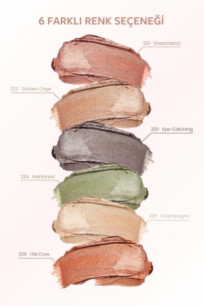Pastel Glow Liquid Eyeshadow - Likit Göz Farı No: 225 Champagne