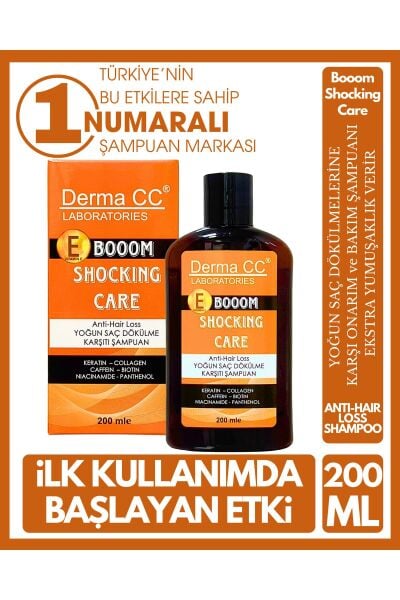 Derma CC Boom Shocking Şampuan 200 Ml