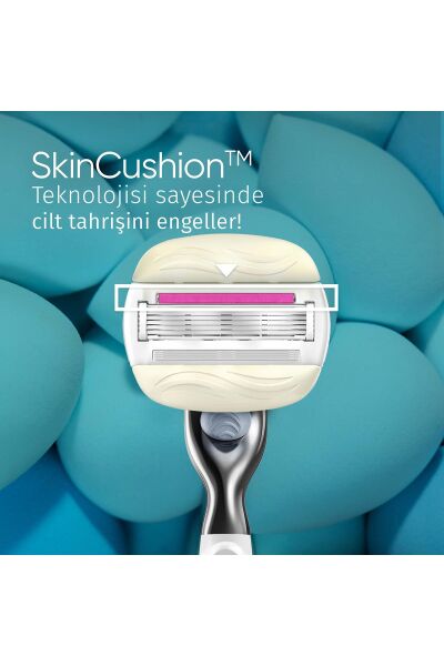 Gillette Venus Comfortglide Sugarberry + 2 Adet Yedek Başlık + Çanta