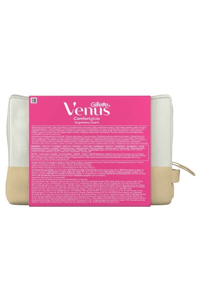 Gillette Venus Comfortglide Sugarberry + 2 Adet Yedek Başlık + Çanta
