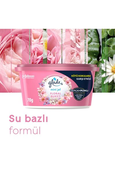 Glade Mini Jel Floral Buket 70 gr