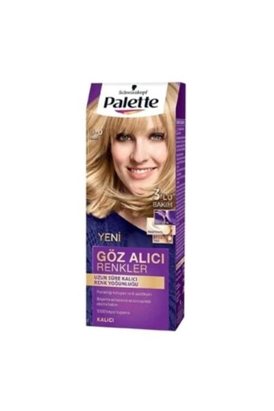 Palette Saç Boyası Natural Göz Alıcı Renk 9-0 Sarı