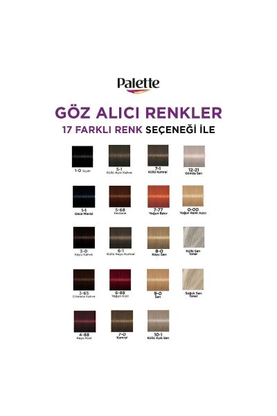 Palette Saç Boyası Natural Göz Alıcı Renk 1-1 Gece Mavisi