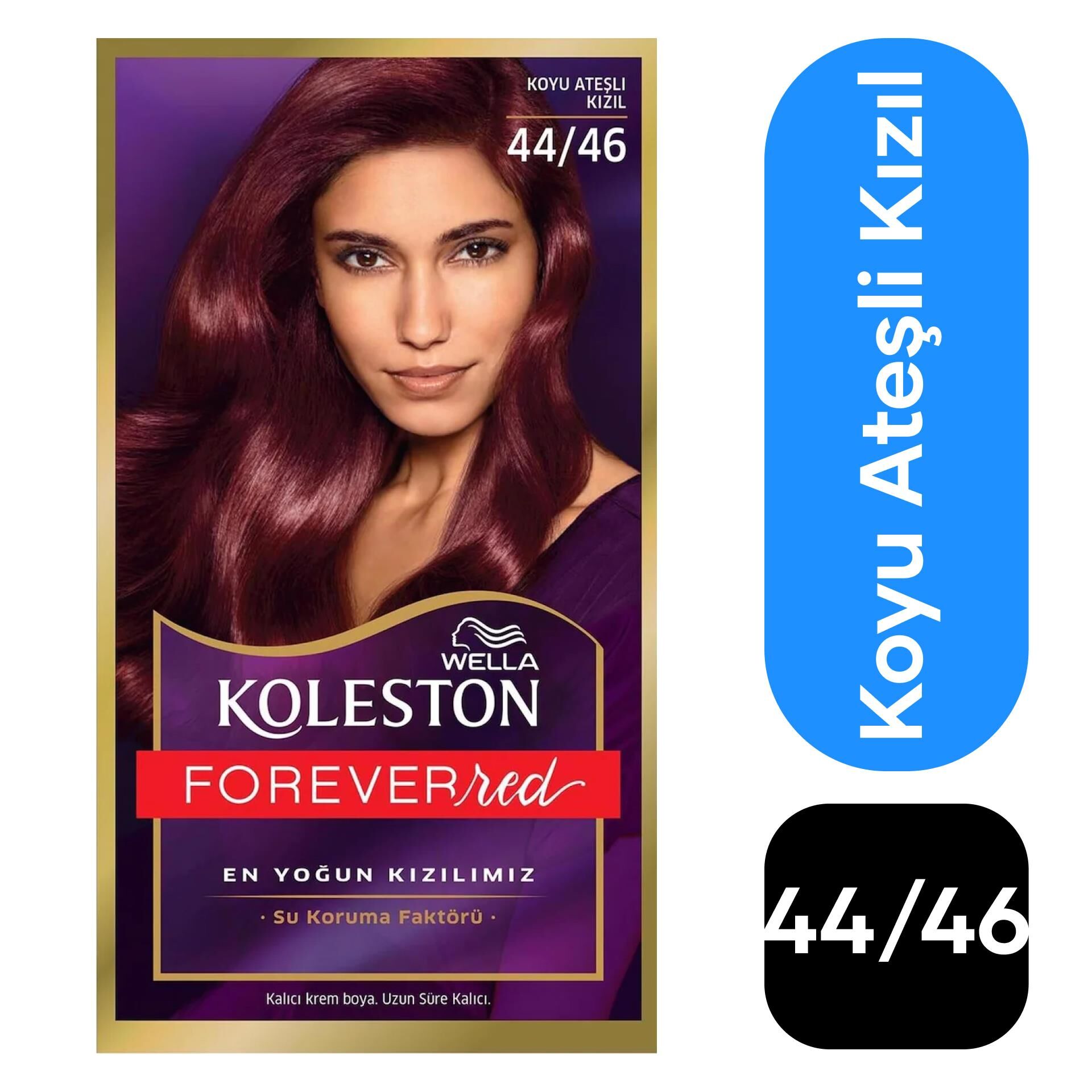 Wella Koleston Kit Saç Boyası 44/46 Koyu Ateşli Kızıl