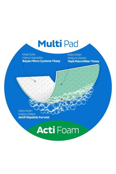 Sleepy Easy Clean Süper Kireç Çözücü Yüzey Temizlik Havlusu & Mendili 30 Yaprak