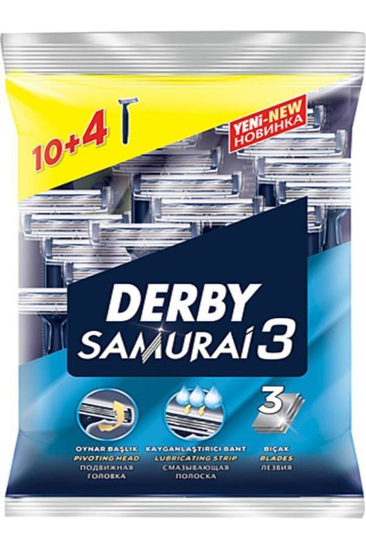 Derby 3 Bıçaklı 14 Lü Poşet