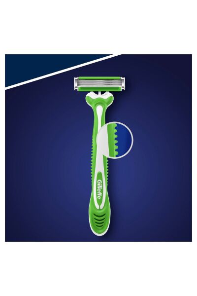 Gillette Blue3 Sensitive Kullan At Tıraş Bıçağı 3'lü