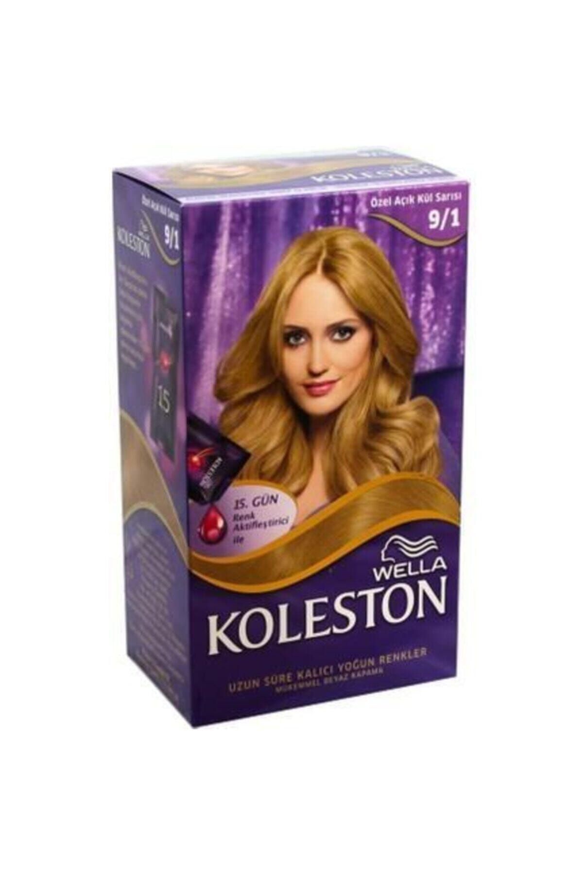 Wella Koleston Kit Saç Boyası 9/1 Özel Açık Küllü Sarı