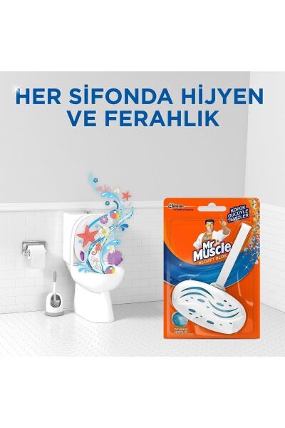 Mr.Muscle Klozet Blok Okyanus Serinliği 40 Gr
