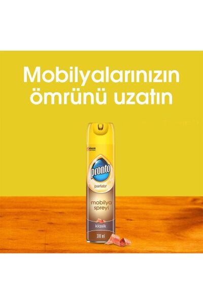 Pronto Ahşap Temizleyici Sprey Klasik 300 Ml