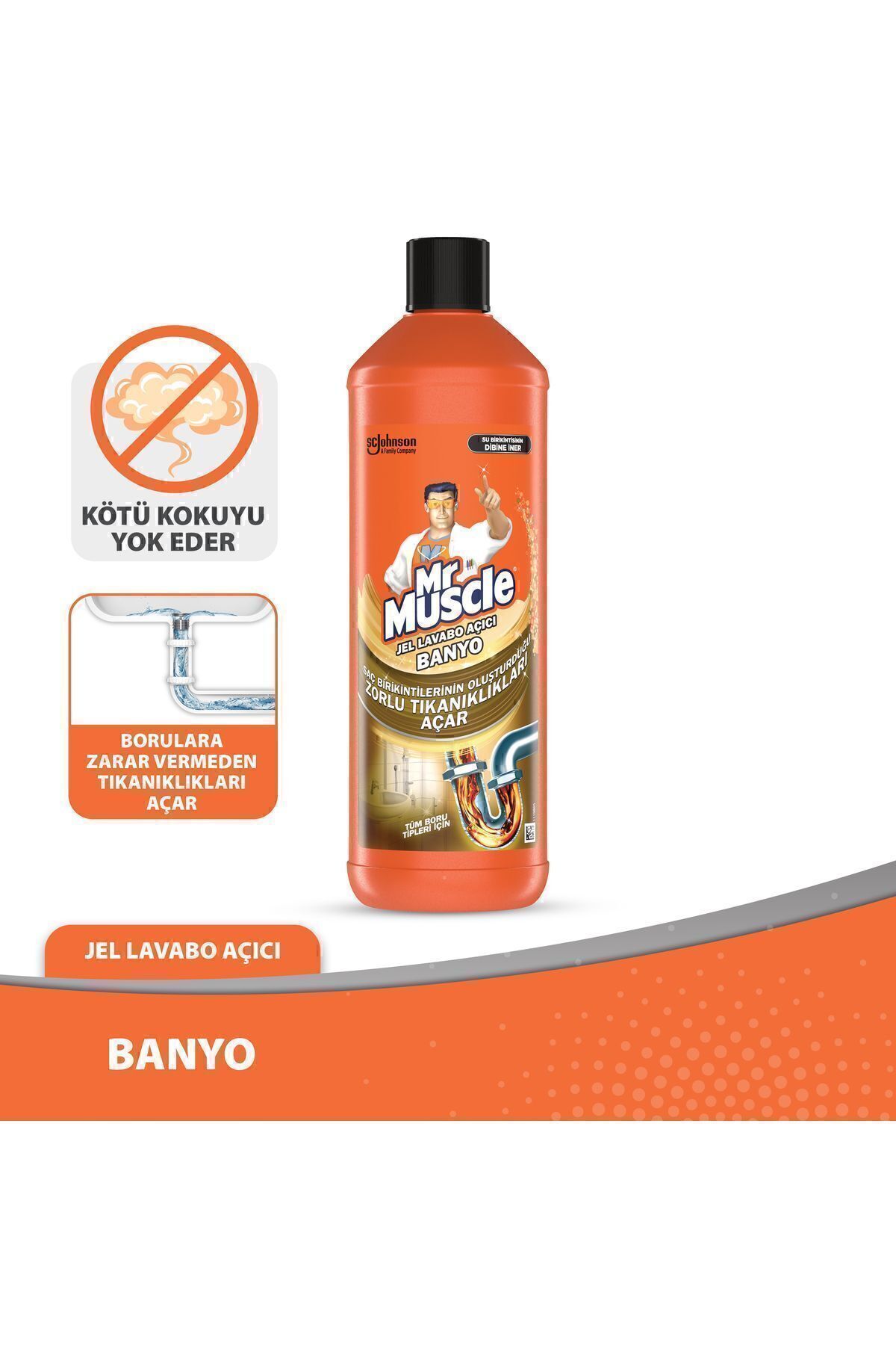 Mr.Muscle Jel Lavoba Açıcı 1000 ml Banyo