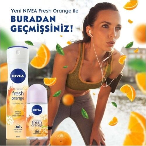 Nivea Roll-on 50 ml Anti-perspirant Fresh Orange