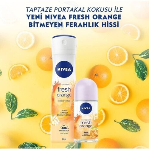 Nivea Roll-on 50 ml Anti-perspirant Fresh Orange