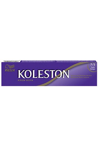 Wella Koleston Tüp Saç Boyası 7/3 Fındık Kabuğu