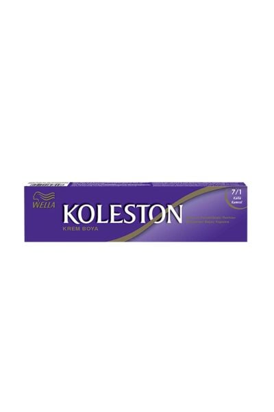 Wella Koleston Tüp Saç Boyası 7/1 Küllü Kumral