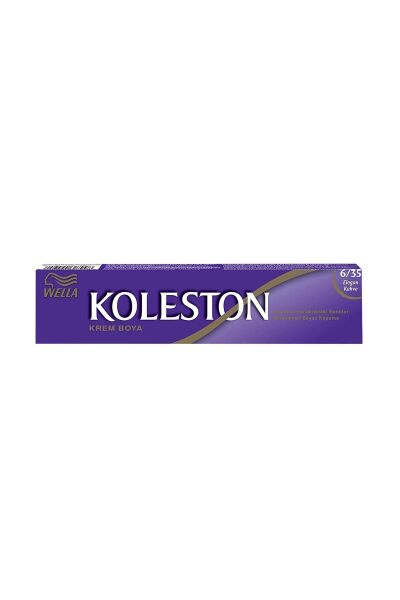 Wella Koleston Tüp Saç Boyası 6/35 Elegan Kahve