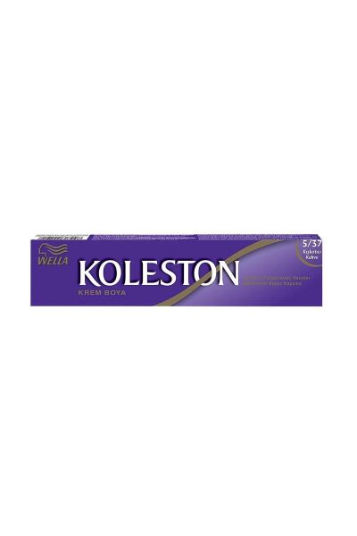 Wella Koleston Tüp Saç Boyası 5/37 Kışkırtıcı Kahve
