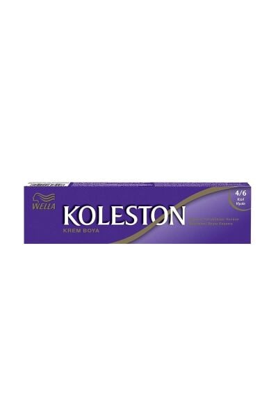 Wella Koleston Tüp Saç Boyası 4/6 Kızıl Viyole